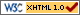 Valid XHTML 1.0!